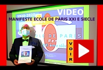 VIDEO ADOPTION A PARIS LE 23 OCTOBRE 2020 DU MANIFESTE ECOLE DE PARIS DU XXI EME SIECLE