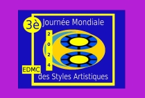 Logo de la IIIe Journée des Styles Artistiques 2 Juillet 2024. Les Styles Artistiques sont à l'honneur au-delà des frontières. Le style de Margaretha GUBERNALE Lauréate du concours, distingué à l'international.(France 2/07/2024)