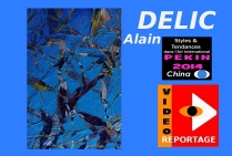 VIDEO LE PEINTRE  ALAIN DELIC, présentation de l'artiste à PEKIN 2014  V.O. 11 mn. 