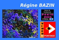 VIDEO REGINE BAZIN Styles et Tendances dans l'art international PEKIN 2014  V.O.  12 mn. 17 s.