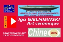 VIDEO DE PRESENTATION ARTISTES EN CHINE (CONFERENCES): IGA GIELNIEWSKI, peintre, sculptrice
