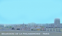 PARIS DU BELVEDERE DE LA PHILHARMONIE